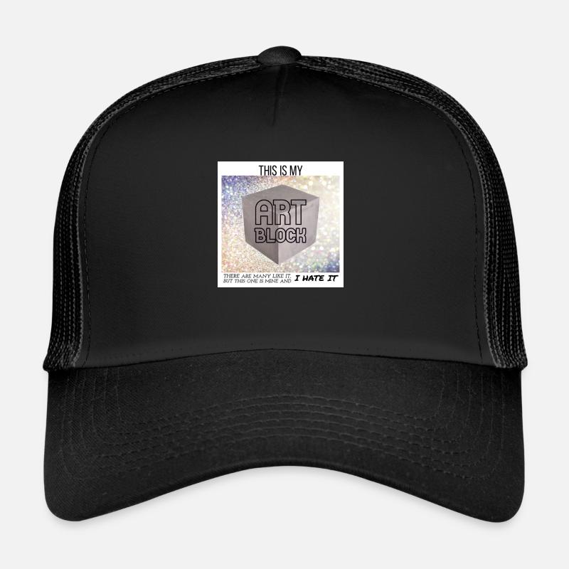 This is my Art Block Trucker Cap