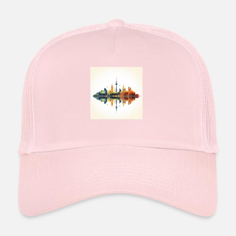 Düsseldorf Skyline Trucker Cap