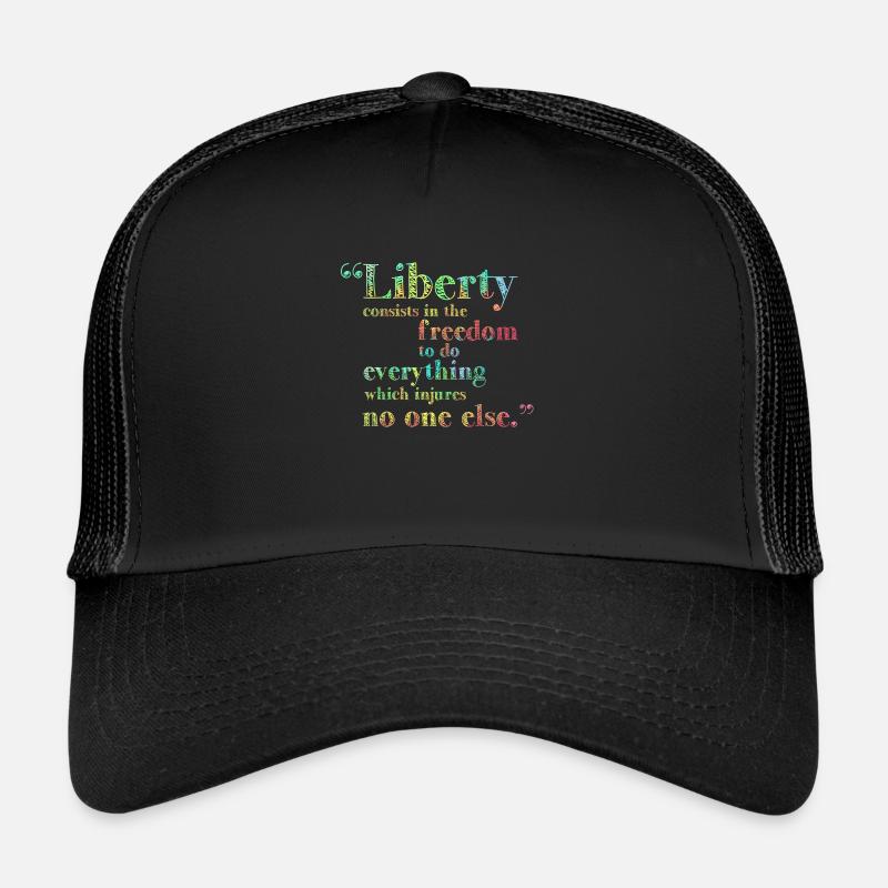 Liberté Droits de l’Homme Casquette trucker 