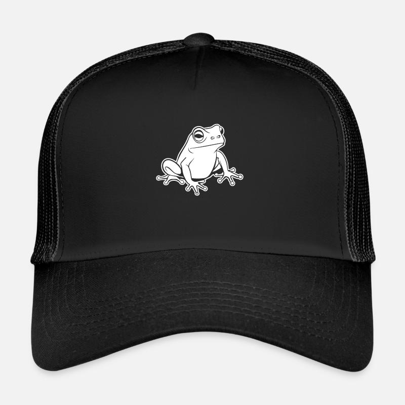 Crapaud amphibien grenouille Casquette trucker 