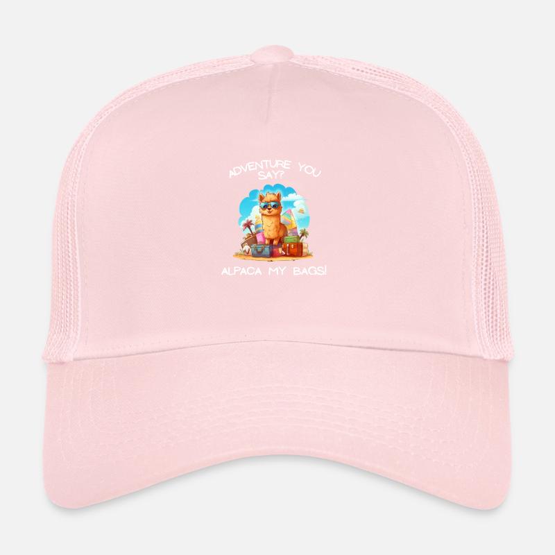 Aventure cool tu dis Alpaga Mes sacs Tee Kids Casquette trucker 
