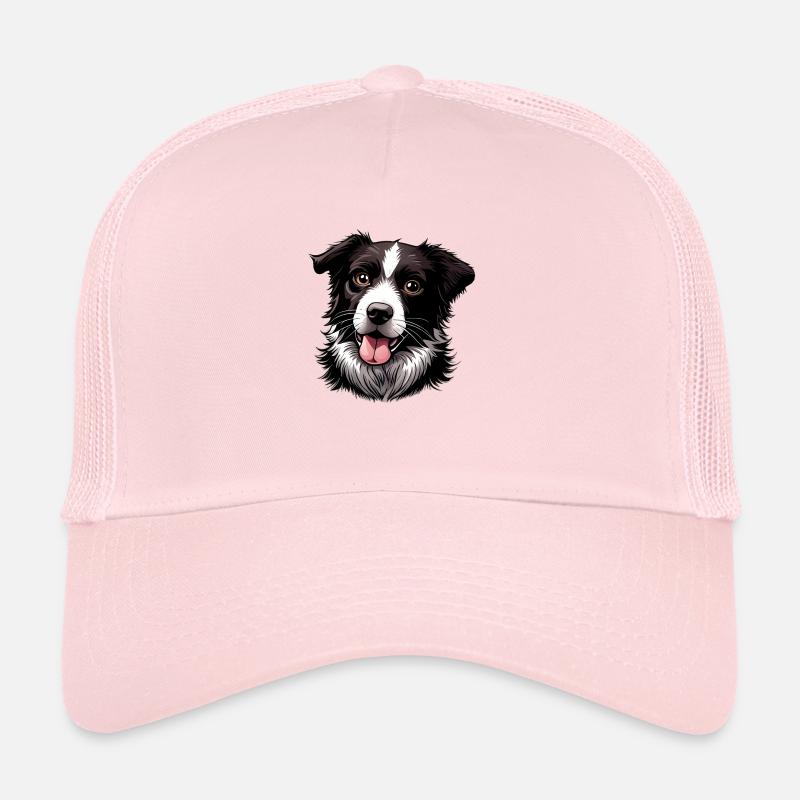 Border Collie Casquette trucker 