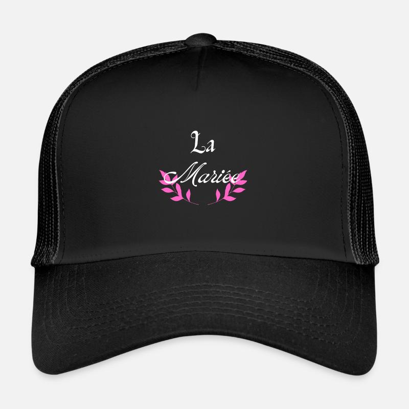 La mariée Casquette trucker 