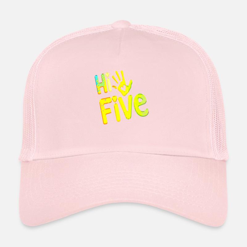 High Five Stil Cool Hand Witz Spruch Hit Trend Trucker Cap