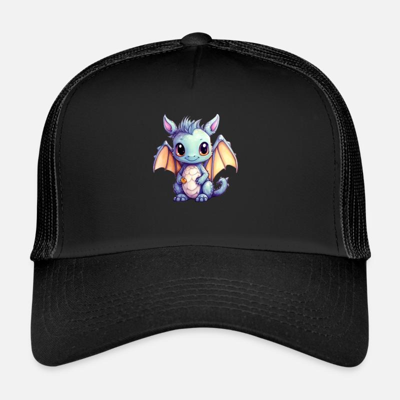 Dragon Kawaii Dessin Casquette trucker 