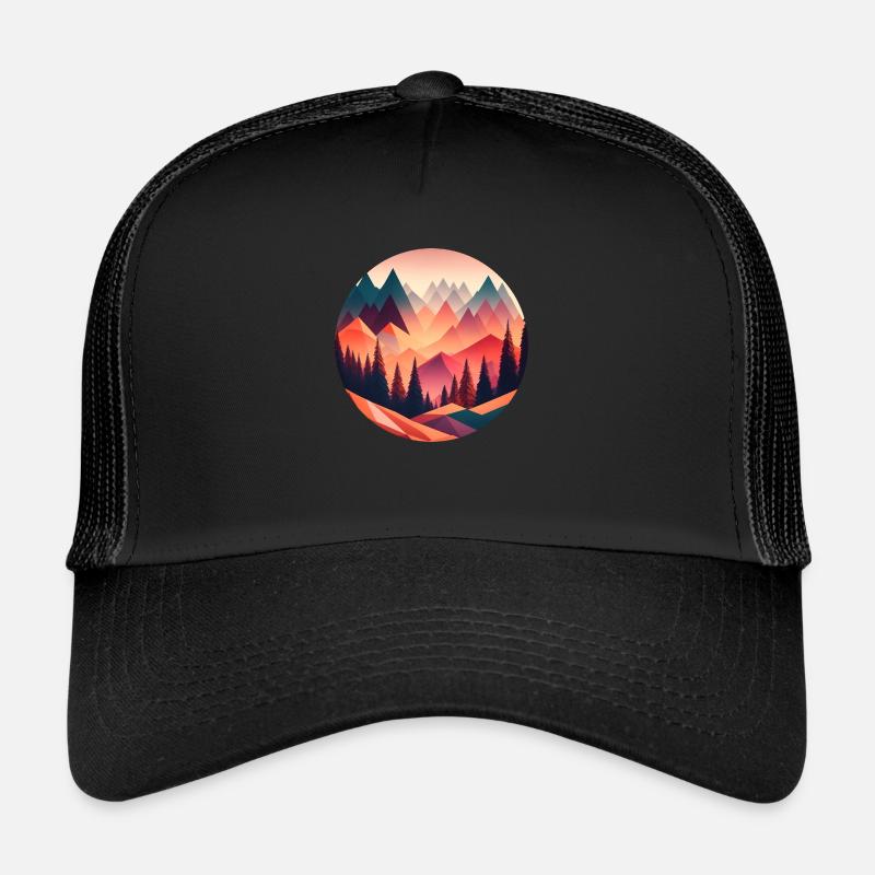 Geometric Dreams Trucker Cap