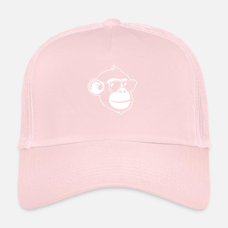 Affe Affen Affengesicht Dschungel Trucker Cap
