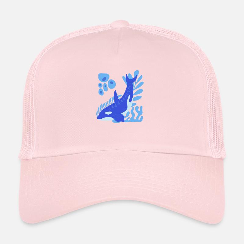 Underwater :d olphin Trucker Cap