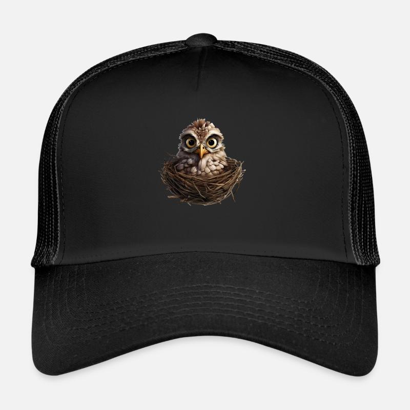 Le coucou dans le nid devenu trop petit Casquette trucker 