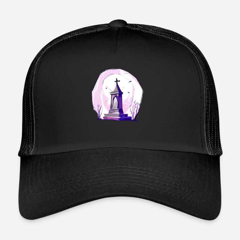 Abandoned tombstone Trucker Cap