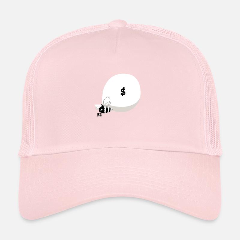 Bee & Hold-Up - B&W Trucker Cap