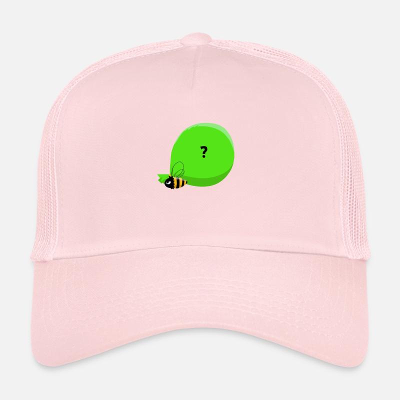 Bee & big mysterious bag Trucker Cap