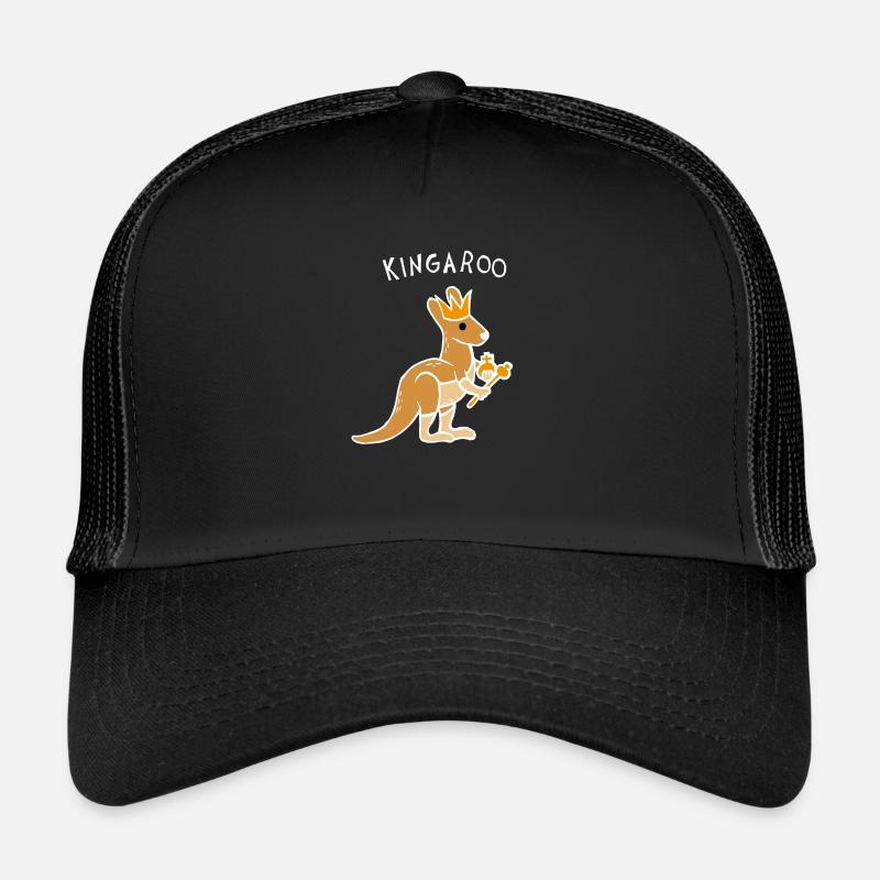 Kingaroo Känguru (Weiß) Trucker Cap