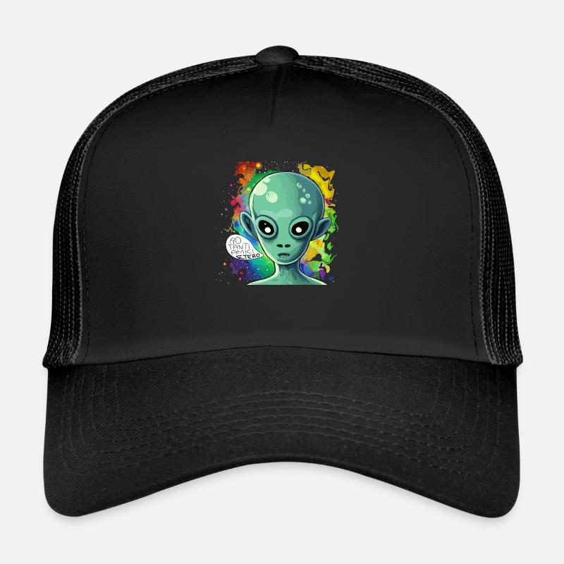 Andrea Engheben - Trucker Cap - Schwarz/Schwarz