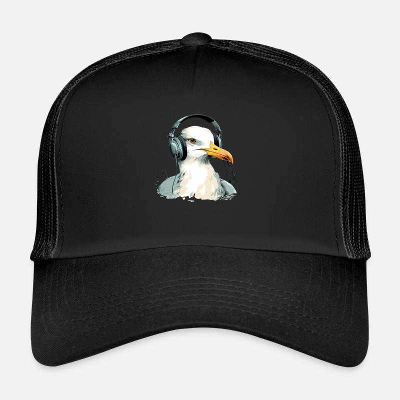 Limi la mouette audiophile Casquette trucker 