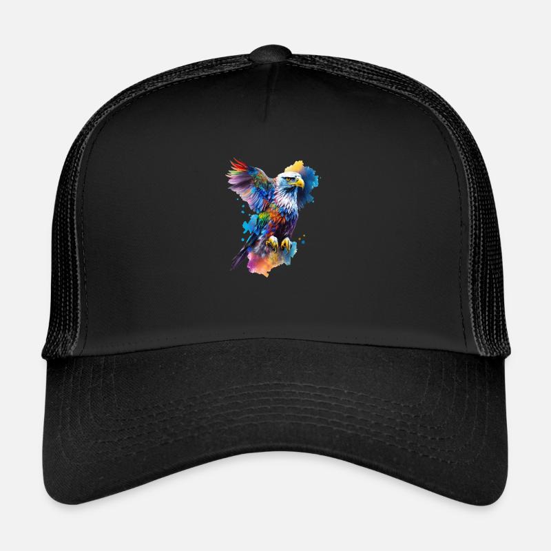 Adler Wasserfarbe Trucker Cap