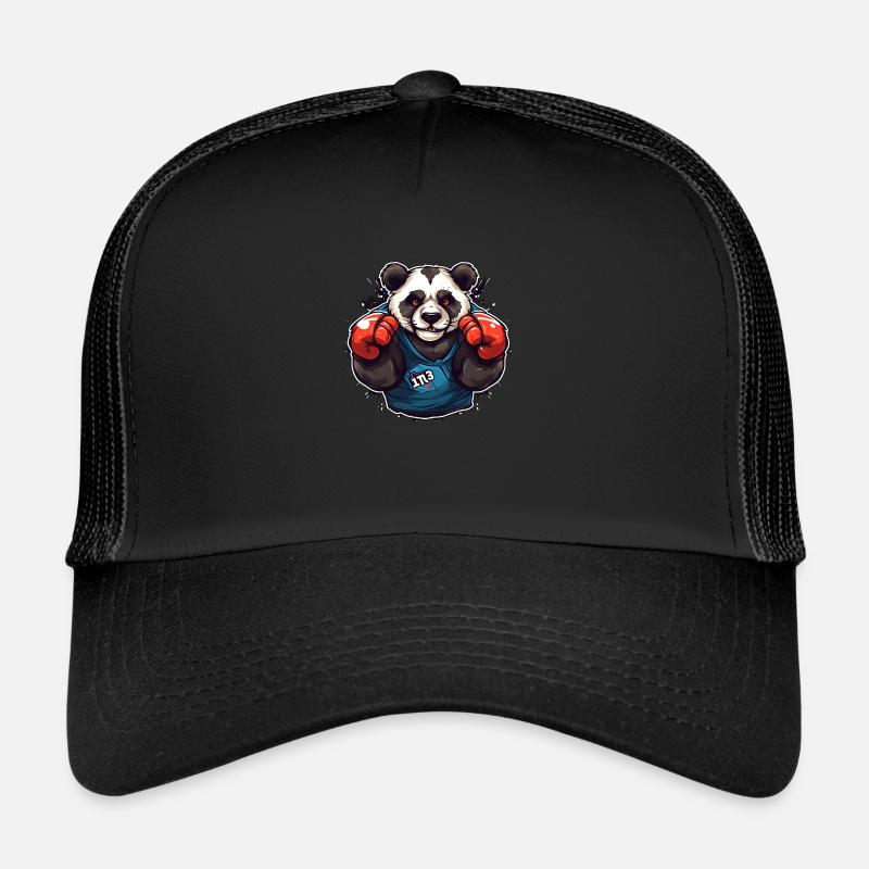 Panda Boxing Master Casquette trucker 