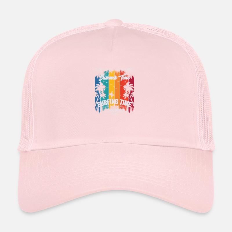 Temps de surf en été Casquette trucker 