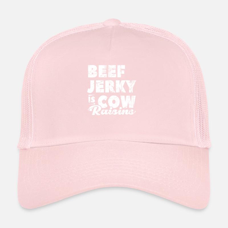 Beef jerky is Trucker Cap