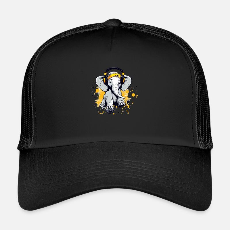 Lobi l'éléphant dansant Casquette trucker 