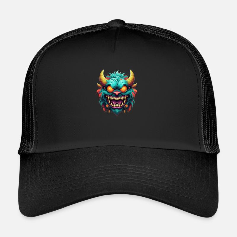 Evil Monster Trucker Cap