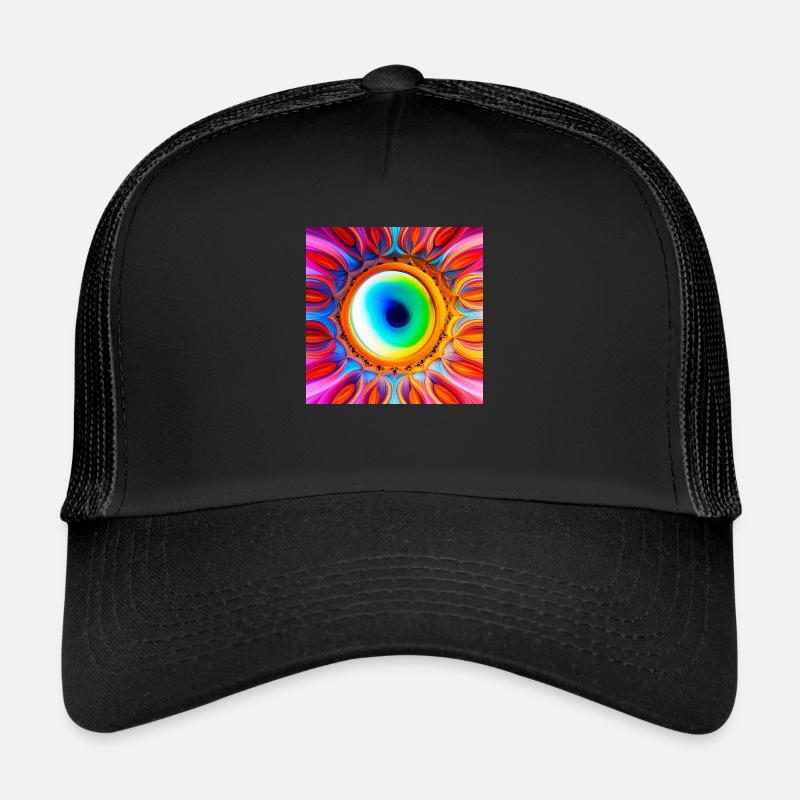 Spectrum - Trucker Cap - Schwarz/Schwarz