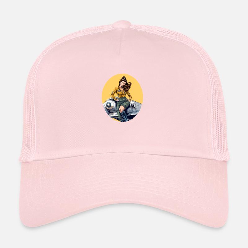 Pinup Maelle pilot Trucker Cap