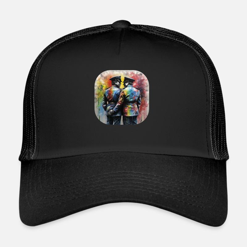 Bobby Love - Trucker Cap - black/black