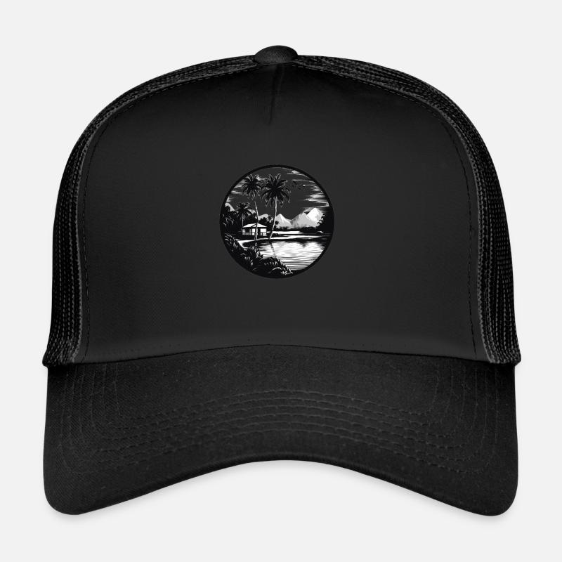 Destination de rêve minimaliste Casquette trucker 