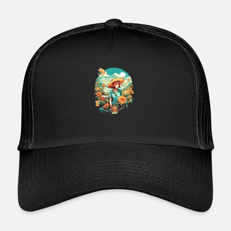 Marie on vacation Trucker Cap