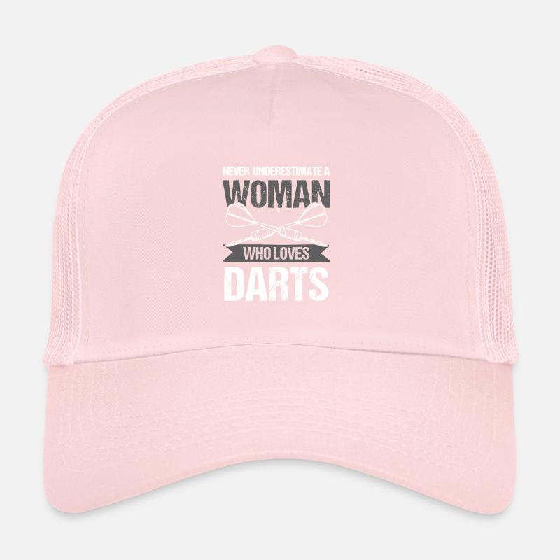 frau dart liebe Trucker Cap
