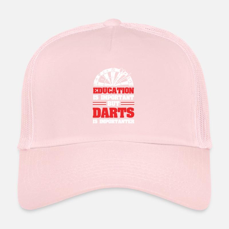 Education Darts Trucker Cap