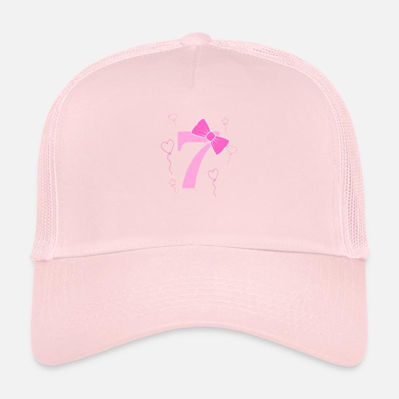7e anniversaire fille Casquette trucker 