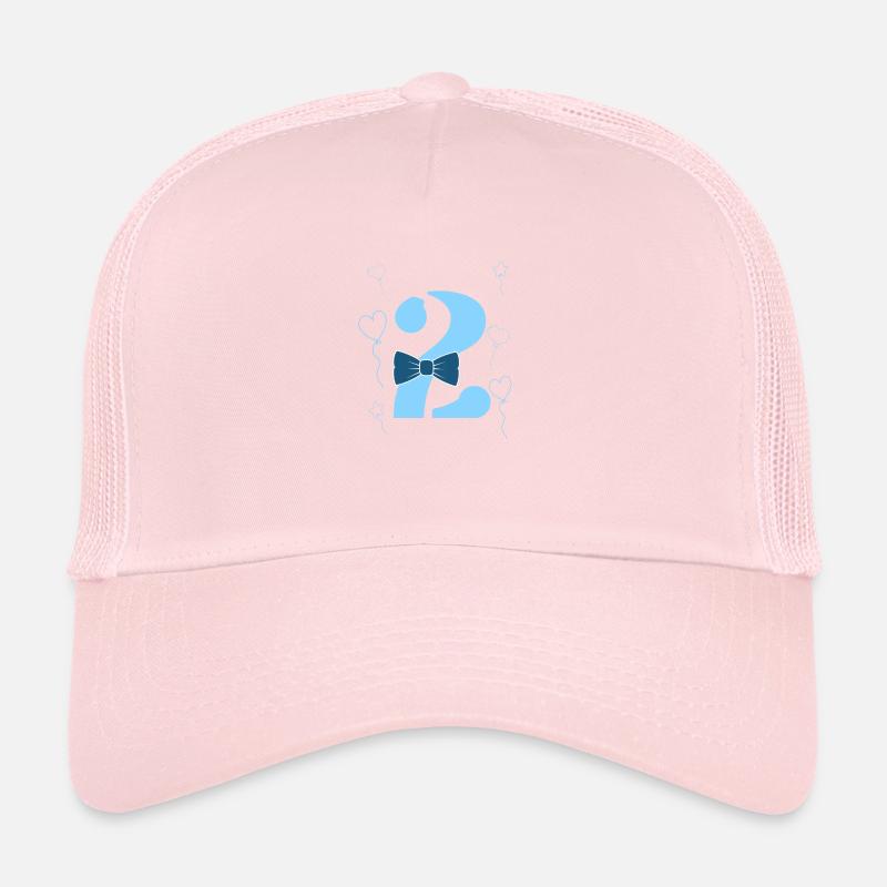 2nd birthday boy Trucker Cap