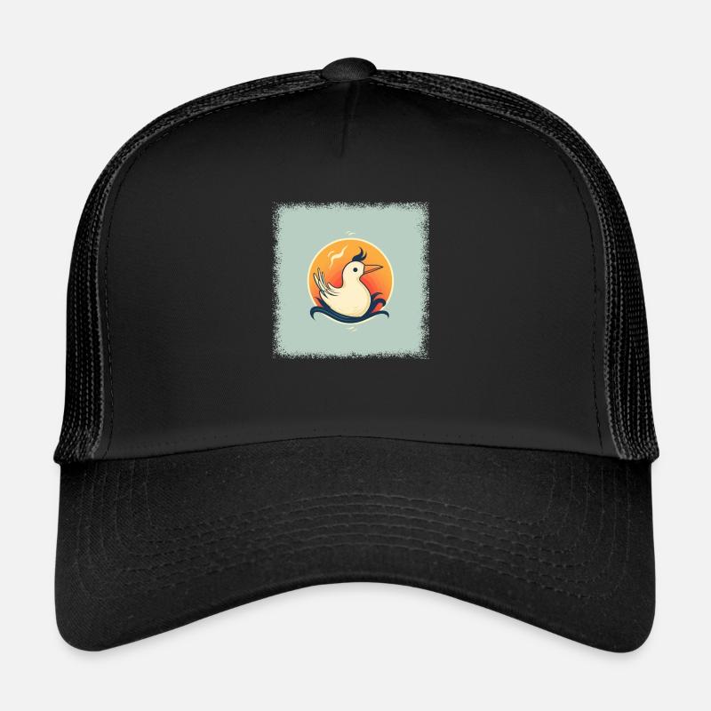 animaux anniversaire cadeau idée bday birds Casquette trucker 