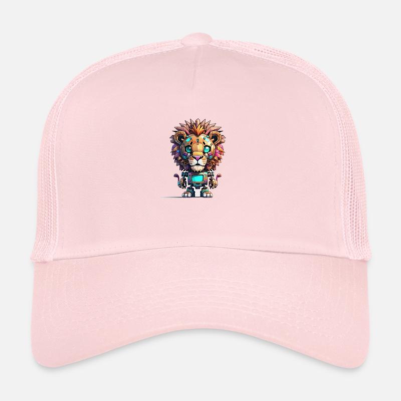 Roboter Löwe Trucker Cap