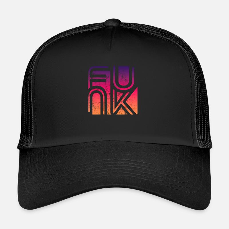 Funk Musik Vintage Trucker Cap