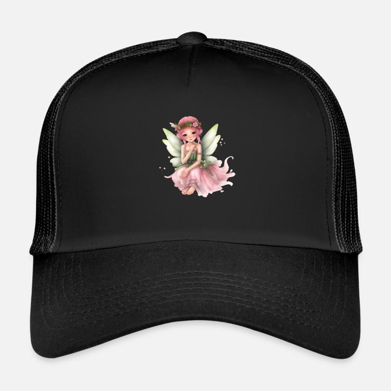 Fee - Trucker Cap - Schwarz/Schwarz