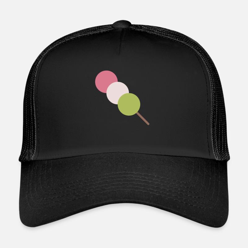 Dango sur le style - Casquette trucker  - noir/noir