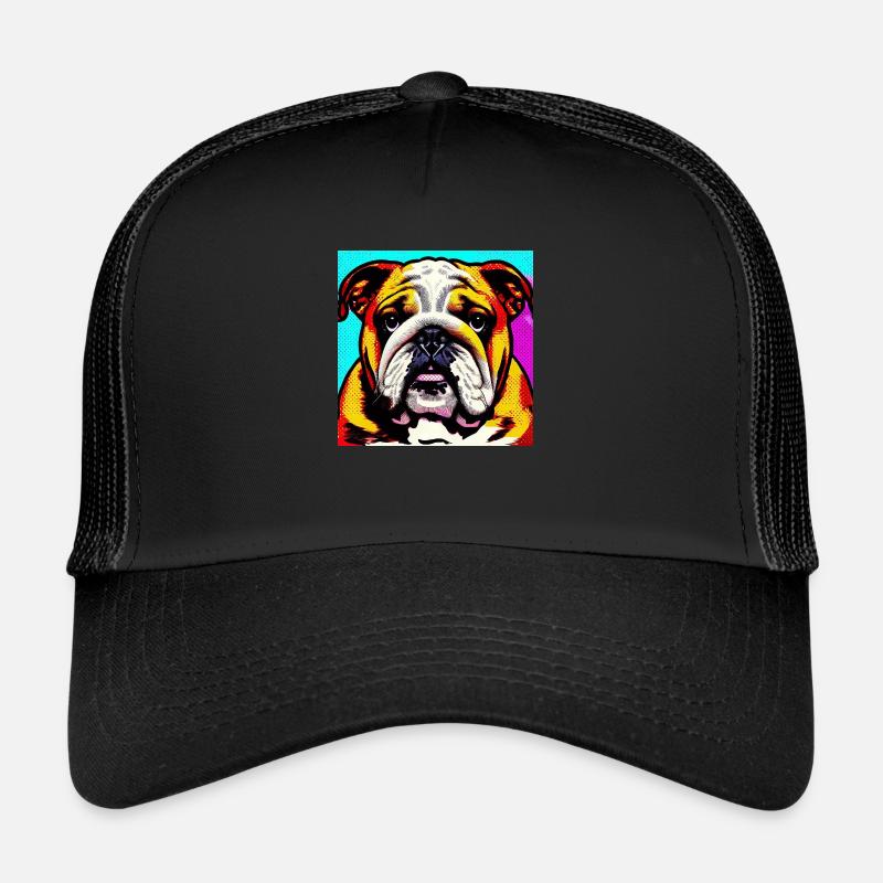 Bulldogge PopArt Trucker Cap