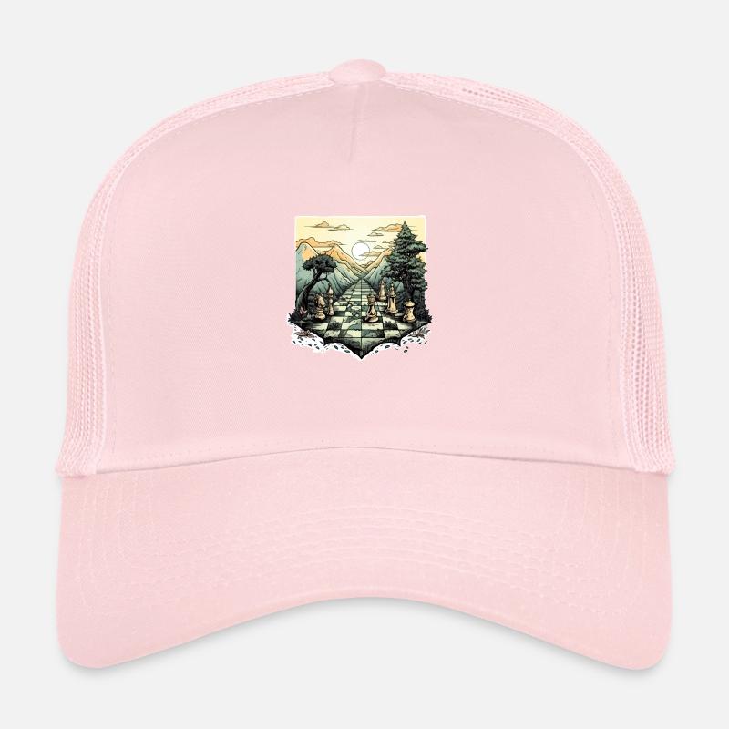La route des échecs Casquette trucker 