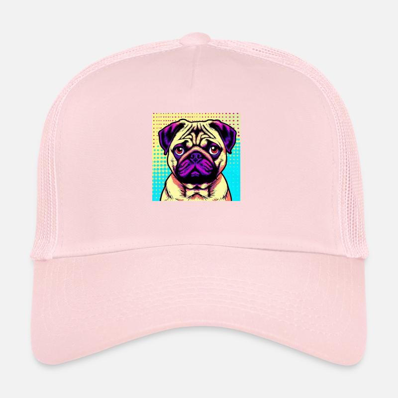 Mops Pop Art Trucker Cap