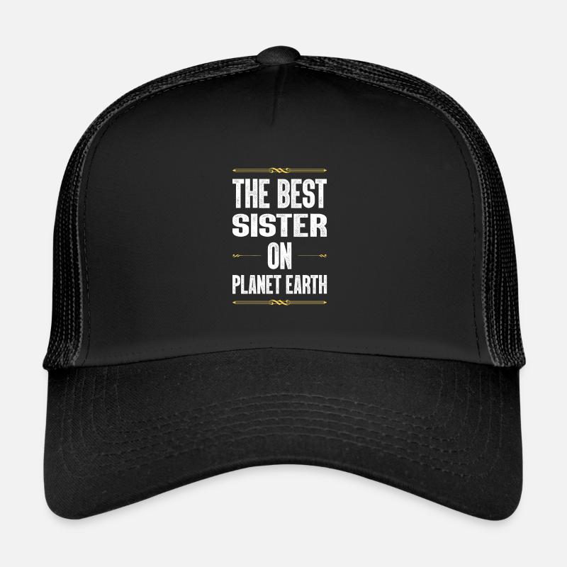 Meilleure sœur disant Casquette trucker 