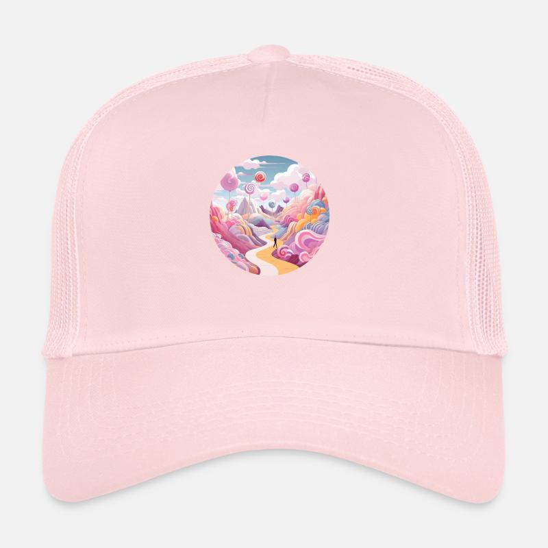 Magical Adventures: Whimsical Wanderer Trucker Cap