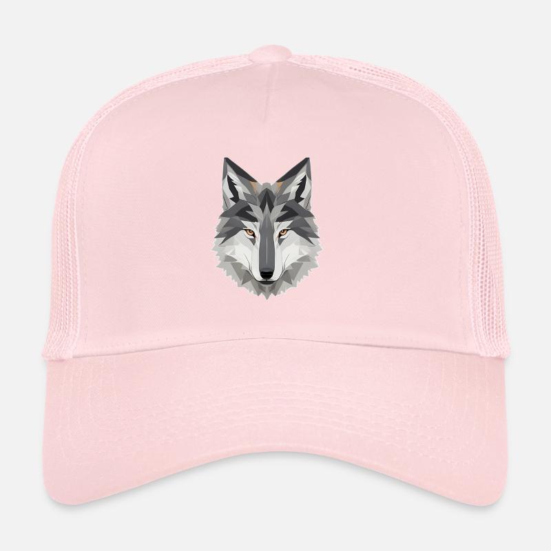 Wolf modern Trucker Cap