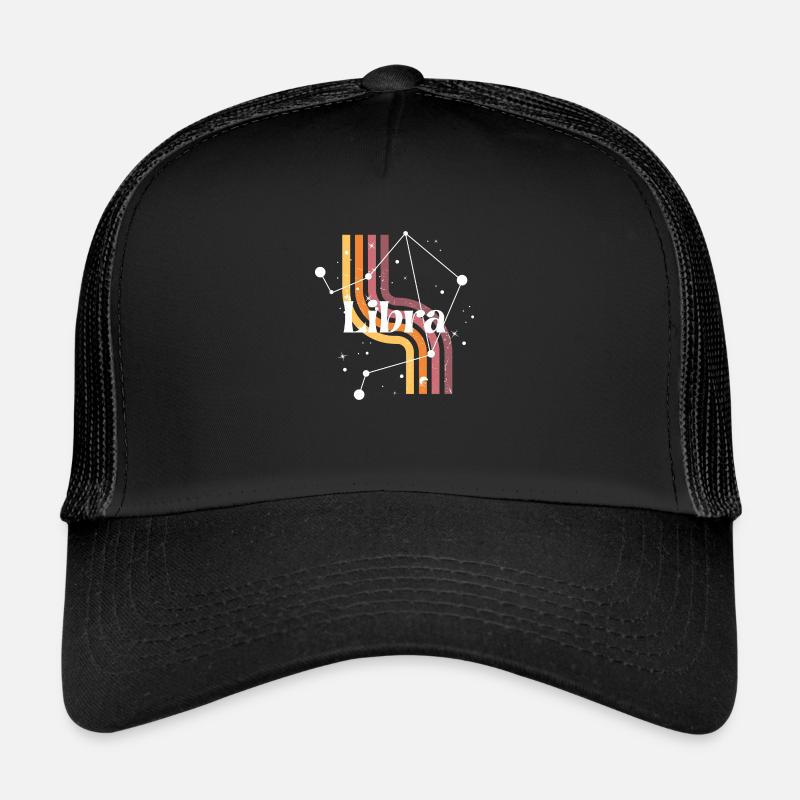 Libra horoscope rétro Casquette trucker 