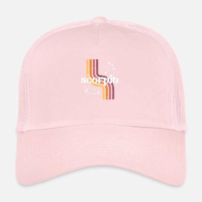 Scorpio horoscope rétro Casquette trucker 
