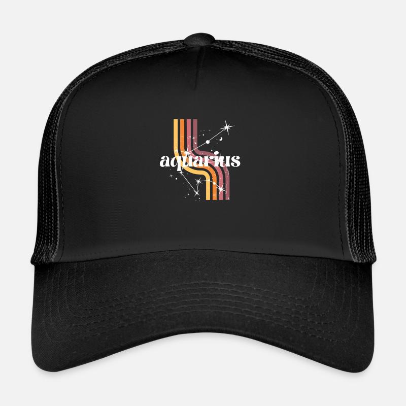 Wassermann Retro-Horoskop Trucker Cap