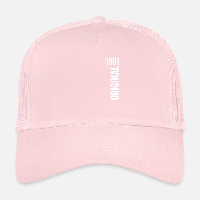 1981 Original Geburtstagsgeschenk 1981 Trucker Cap