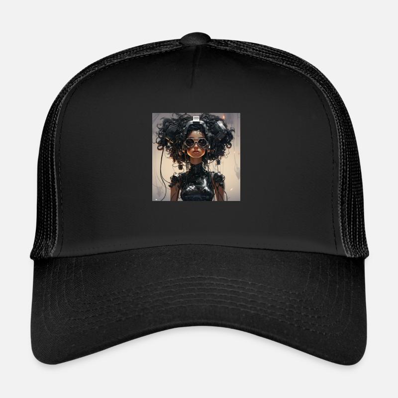 Cyber Punk Trucker Cap